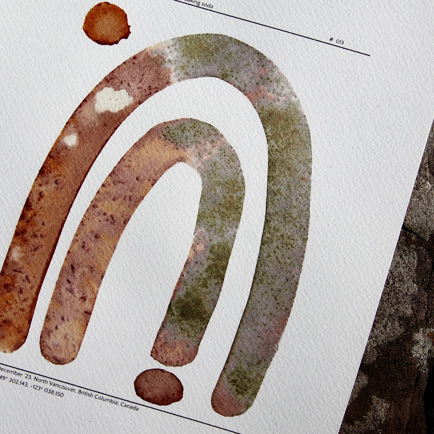 Hawthorn #013 – 9" x 12"